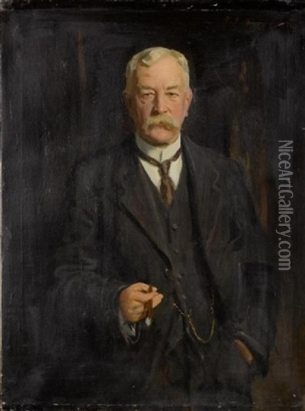 Portrait Eines Mannes Oil Painting - Reginald Grenville Eves