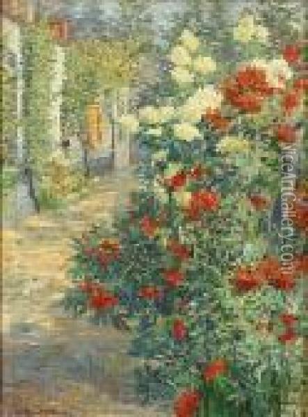 Floraison Oil Painting - Juliette Wytsman
