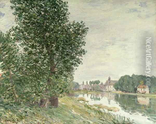 Moret-sur-Loing, 1892 Oil Painting - Alfred Sisley