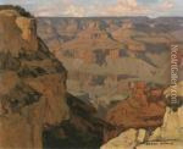Grand Canyon Oil Painting - Edgar Alwin Payne