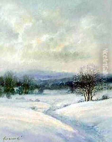 Winter Oil Painting - Jean-Leon Gerome