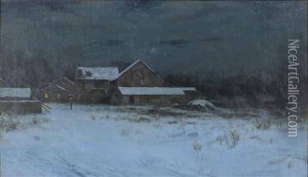Early Morn Oil Painting - Charles Warren Eaton