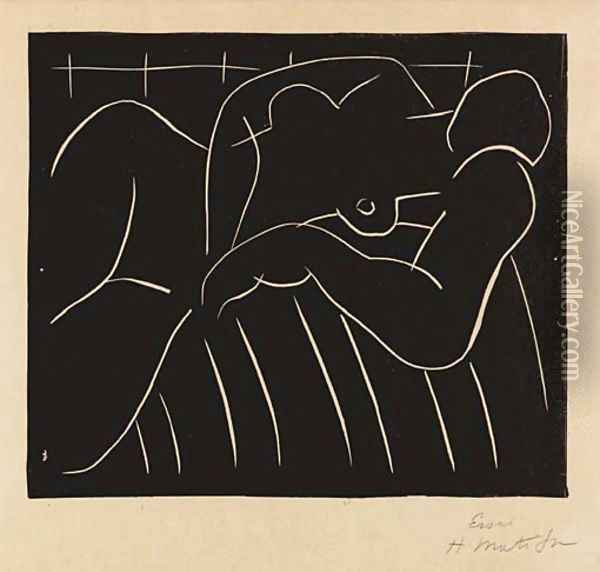 La Sieste Oil Painting - Henri Matisse