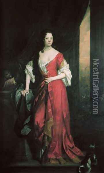Louise de Keroualle 1649-1734 Oil Painting - Sir Godfrey Kneller