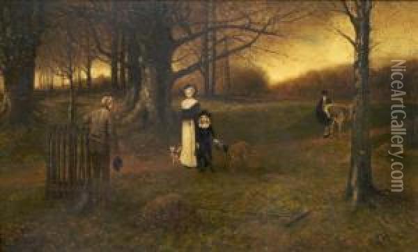 The Heir Presumptive Oil Painting - George Henry Boughton