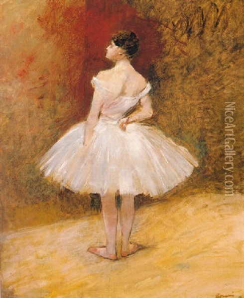 Danseuse Debout Oil Painting - Jean-Louis Forain