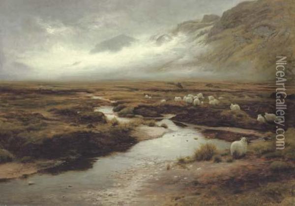 The Moss At Poolewe Oil Painting - Joseph Farquharson