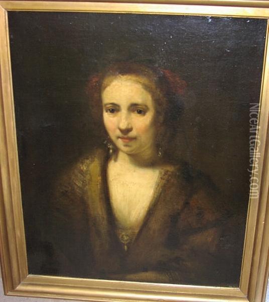 After Rembrandt Oil Painting - Rembrandt Van Rijn