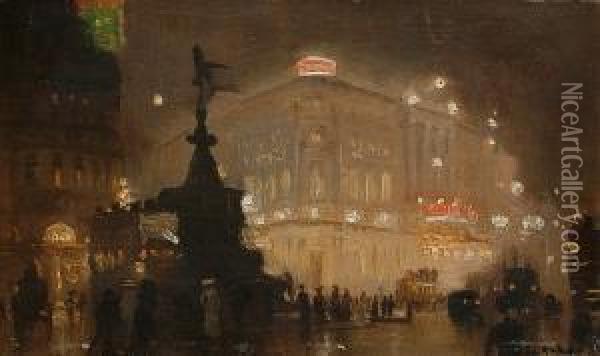 Circus Oil Painting - George Hyde Pownall