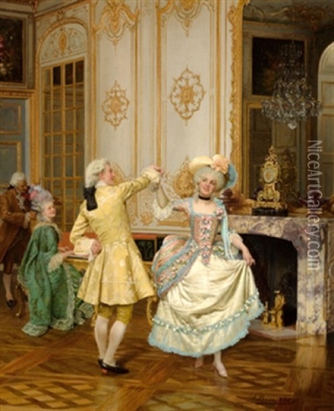 Der Tanz Oil Painting - Francois Brunery