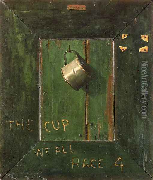 The Cup We All Race 4 Oil Painting - John Frederick Peto