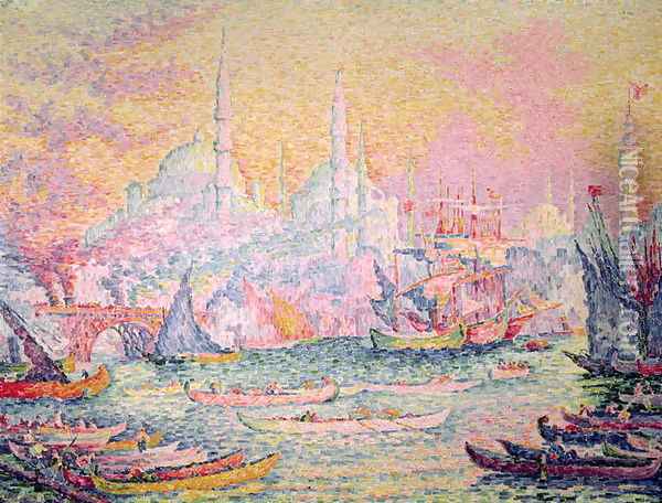 Istanbul, 1907 Oil Painting - Paul Signac