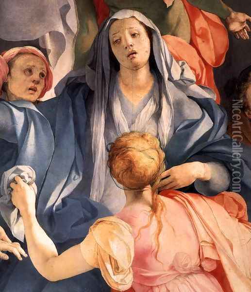Deposition (detail) Oil Painting - (Jacopo Carucci) Pontormo