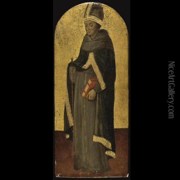 St. Louis Of Toulouse Oil Painting - Domenico Di Michelino