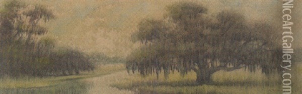 Oak Tree Oil Painting - Alexander John Drysdale