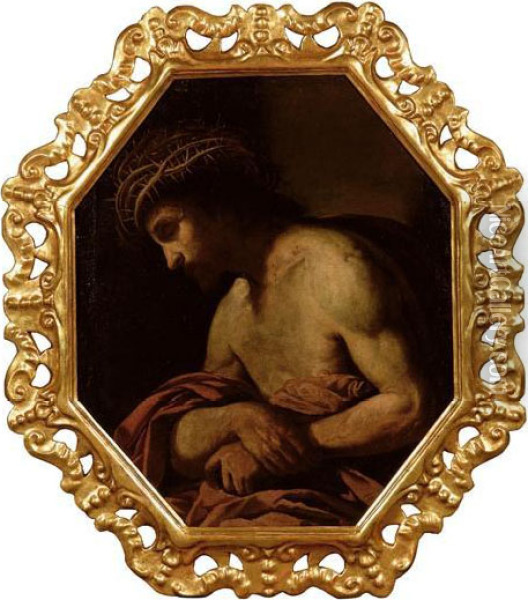 Ecce Homo Oil Painting - Aubin Vouet