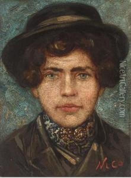 Peasant Boy Of The Land Of Goes Oil Painting - Nico Jungmann