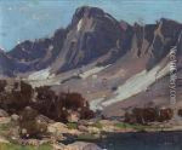 Sierra Landscape Oil Painting - Edgar Alwin Payne
