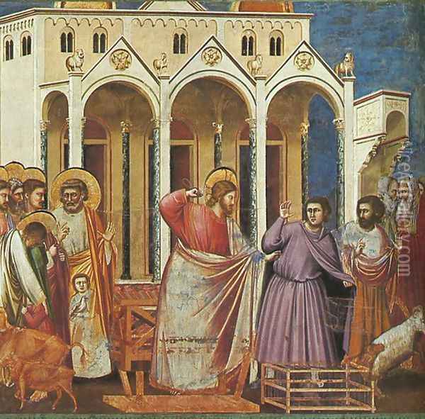 Scrovegni 28 Oil Painting - Giotto Di Bondone