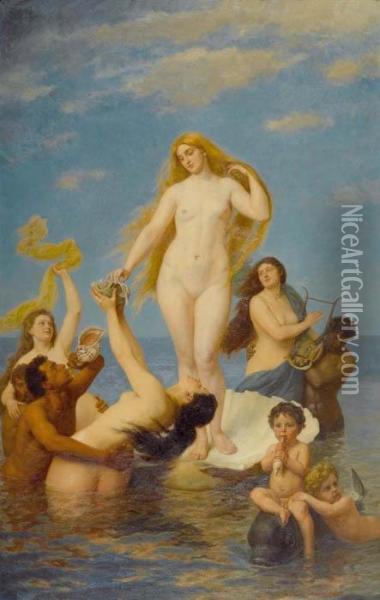Venus. Oil Painting - Franz Goethe