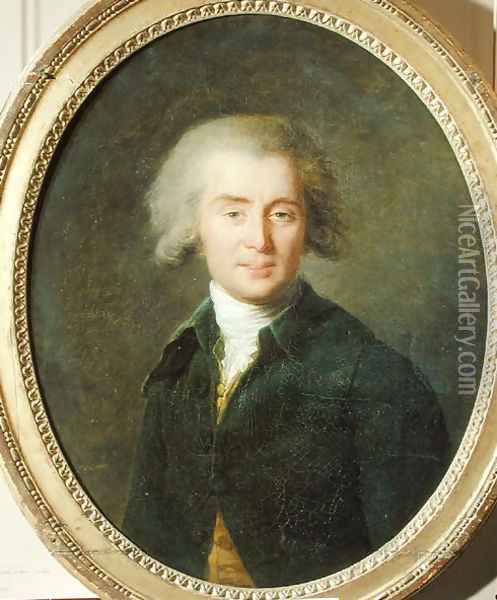 Andre Ernest Gretry 1741-1813 1785 Oil Painting - Elisabeth Vigee-Lebrun