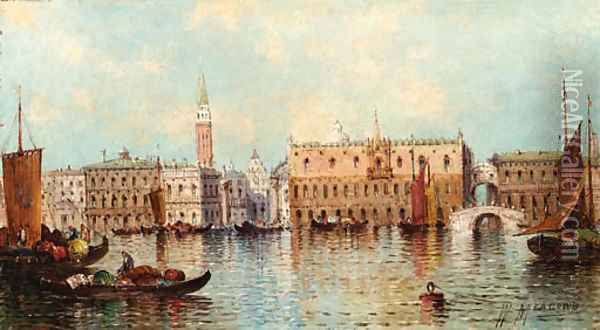 Venetian views Oil Painting - William Meadows