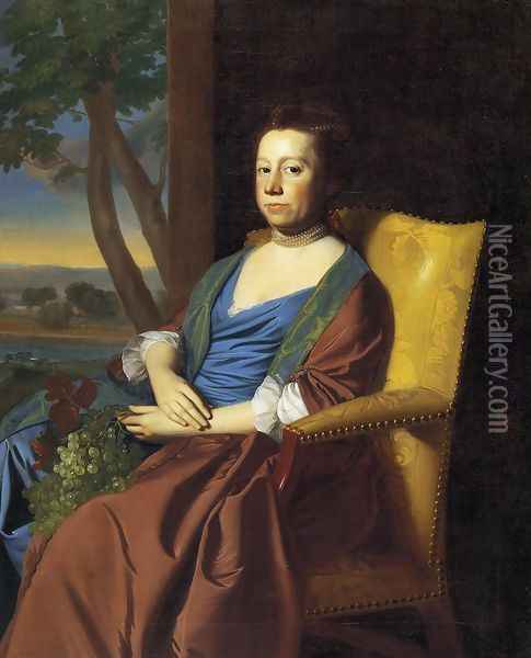 Mrs Isaac Smith Oil Painting - John Singleton Copley