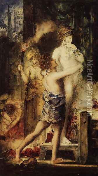 Messalina I Oil Painting - Gustave Moreau