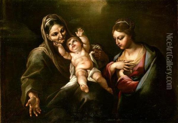 La Vergine, Il Bambino E Sant