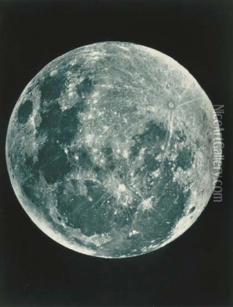 Full Moon Oil Painting - James Nasmyth