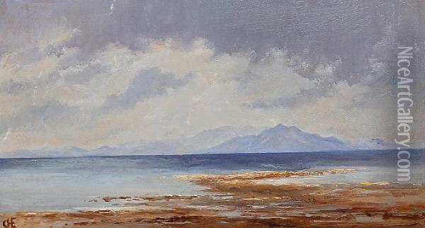 New Zealand View Oil Painting - Charles Herbert Eastlake