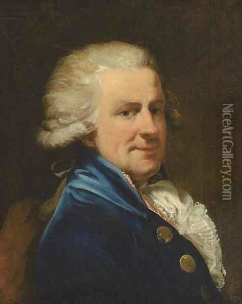 Portrait of a gentleman 3 Oil Painting - Gilbert Stuart