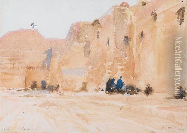 Church Of The Nativity, Bethlehem Oil Painting - John Singer Sargent