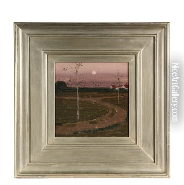 Landscape Oil Painting - Hermann Dudley Murphy