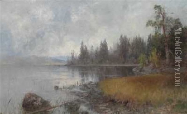 Tjern Oil Painting - Morten Mueller