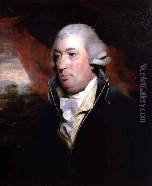 Portrait of Alex Wright Oil Painting - Sir Henry Raeburn