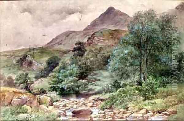 Moel Siabod North Wales Oil Painting - John Finnie