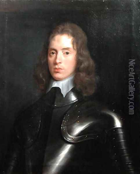 Portrait of Robert Stephens 1622-75 of Eastington, Gloucestershire, 1641 Oil Painting - (circle of) Russel, Theodore