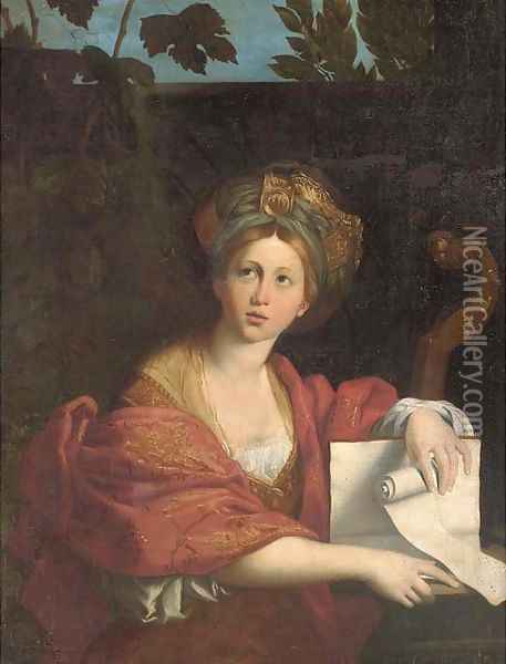 The Cumaean Sibyl 2 Oil Painting - Domenico Zampieri (Domenichino)