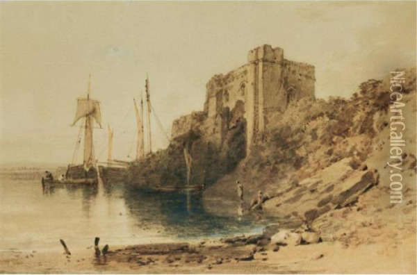 Various Properties
 

 
 
 

 
 Pembroke Castle Oil Painting - Joseph Mallord William Turner