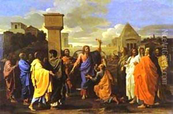 The Ordination 1647 Oil Painting - Nicolas Poussin