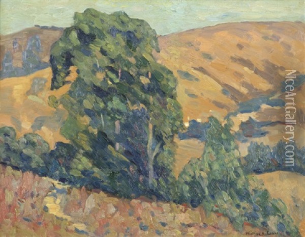 Among The Summer Hills Oil Painting - Phillips Frisbee Lewis