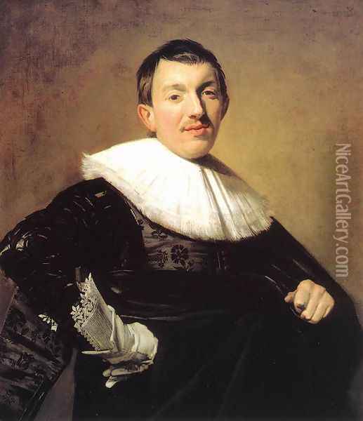 Portrait of a Man VII Oil Painting - Frans Hals