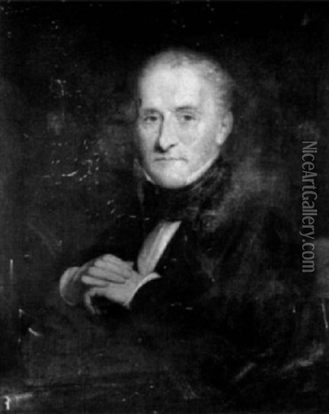 Portrait Of Addison Langhone Potter Oil Painting - James Ramsay