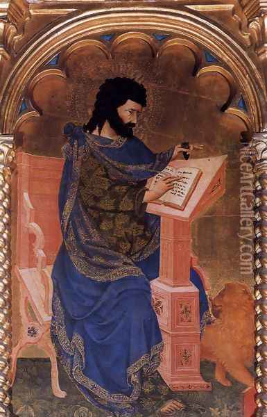 St Mark c 1427 Oil Painting - Michele di Matteo