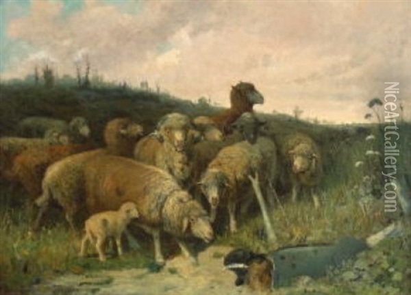 Ein Gefallener Held Oil Painting - Otto Friedrich Gebler