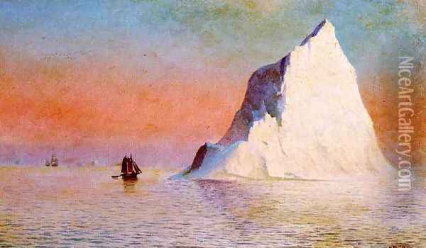 Icebergs II Oil Painting - William Bradford