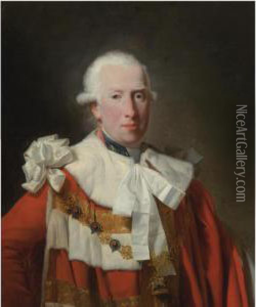 Portrait Of H.r.h. Prince William Henry Oil Painting - Henri Pierre Danloux