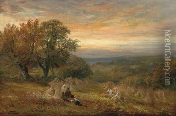 The Evening Hour Oil Painting - George Turner