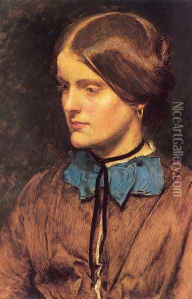 Annie Miller Oil Painting - Sir John Everett Millais